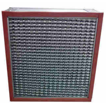 filtros de aire hepa alta temperatura