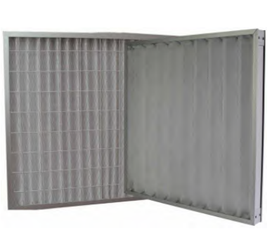 filtros de aire panel con manto intercambiable 